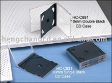 10.4mm Single Black Cd Case