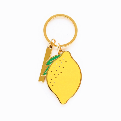 Custom Metal Fruit Pendant for Decoration Keychain