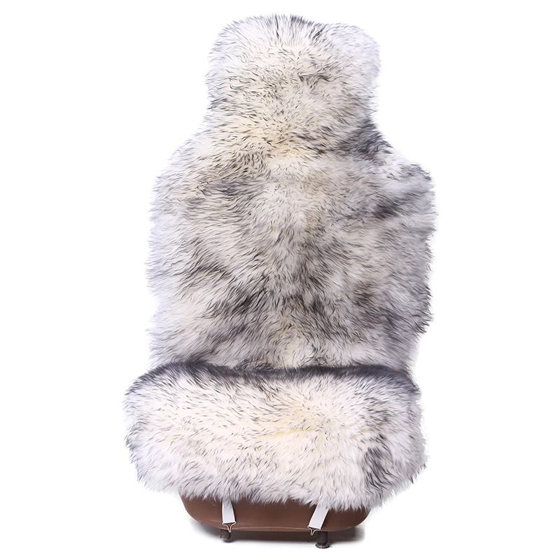 China Wholesale Grey Tip Sheepskin Auto Seat Cushion Wholesale