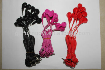 Cheap earphone/$0.1/pc bulk earphone /colourful earphone