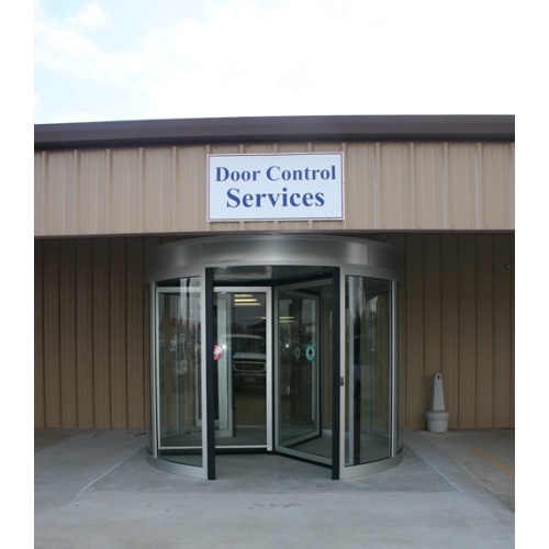 Three-wing Revolving Doors with Laminated Door Wings