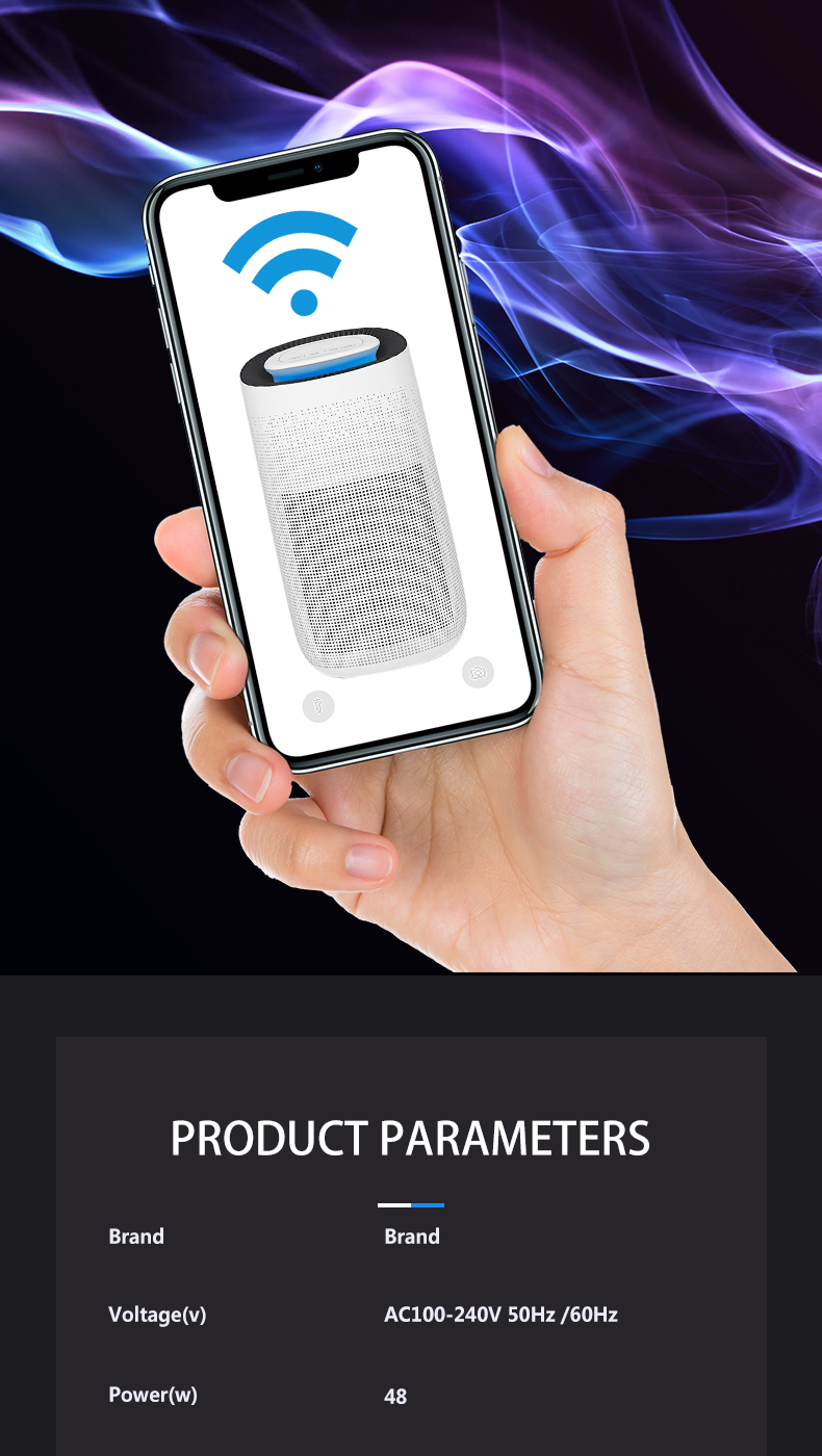 Purificador de aire de filtro HEPA Hepa Filter Air Purifier