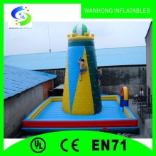 Giant rock inflatable climbing wall inflatable bouncer
