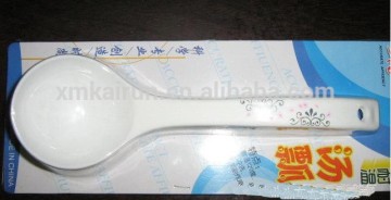 Plastic Soup Ladle Big Spoon Soup Spoon with blister card packing