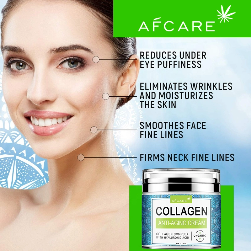 Private Label Anti Aging Anti Wrinkle Whitening Collagen Face Cream for Face