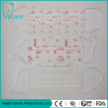 3ply Medical Consumable Non-Woven Printing Face Mask