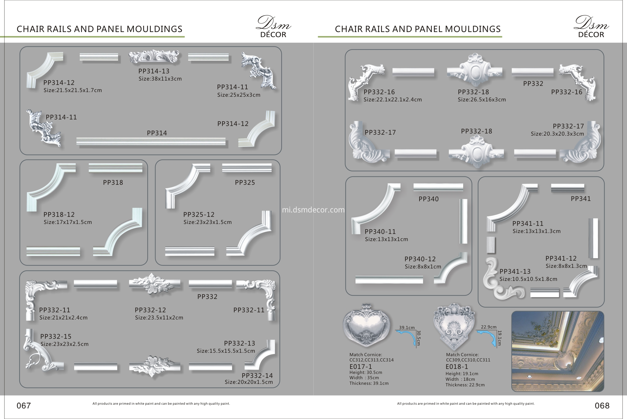 Panel Moulding Corners