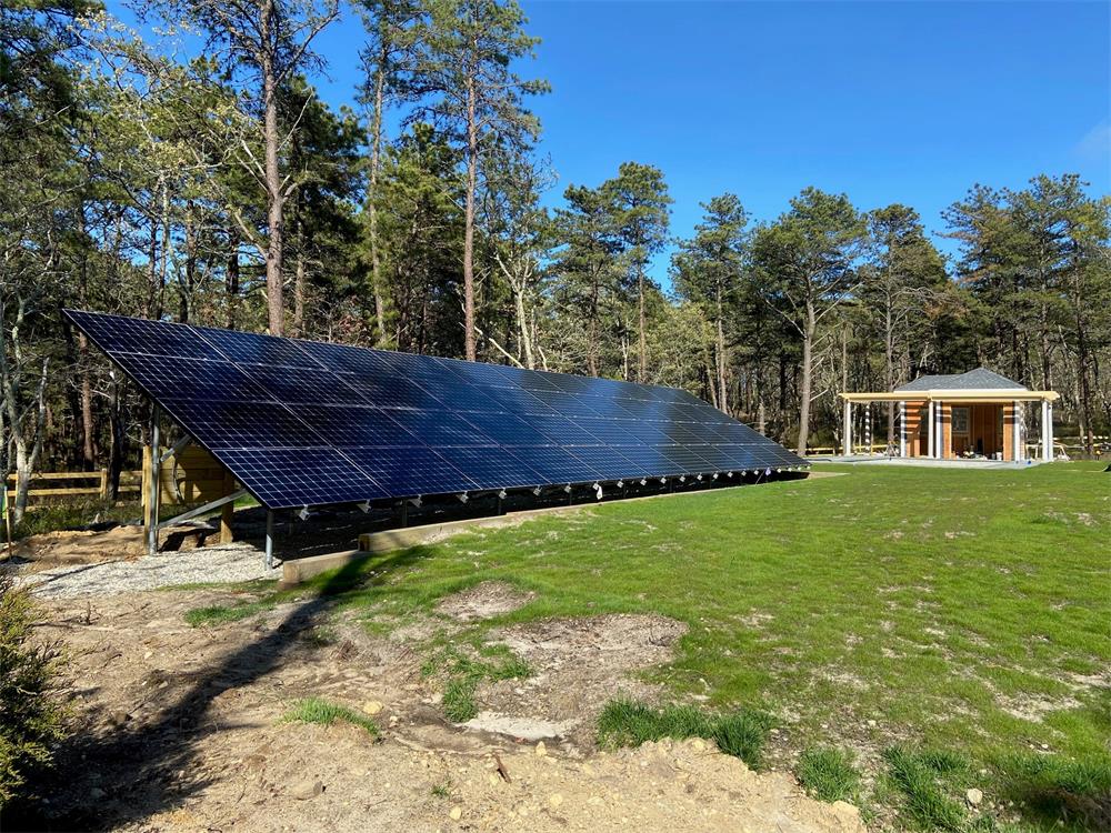 Fundação da pilha de parafuso parafuso para montagem do painel solar