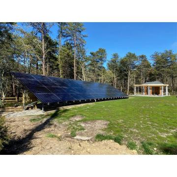 Base de pila de tornillos molidos para el montaje del panel solar