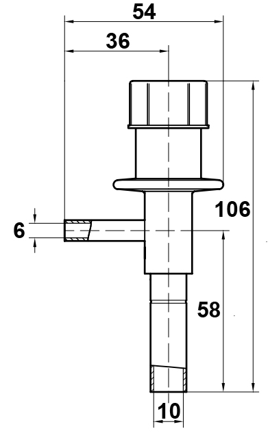 AEL 0.5 Automatic Expansion Valve Honeywell Type Internal equilibrium