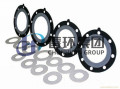 Getah EPDM Coated PTFE / Teflon Sealing gasket