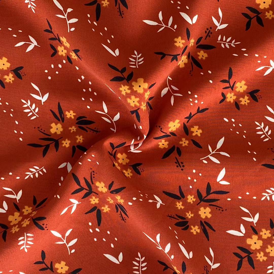 ISP Textile Flower print 4 way stretch 97% polyester 3% elastane fabric printing fabric for dress woman