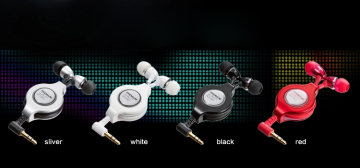 Best portable retractable earphones telescopic earbuds
