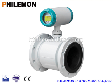 flange type magnetic flow meter sensor 4-20ma