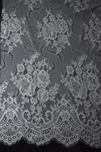 100% Nylon Panel Lace Fabric For Clothes