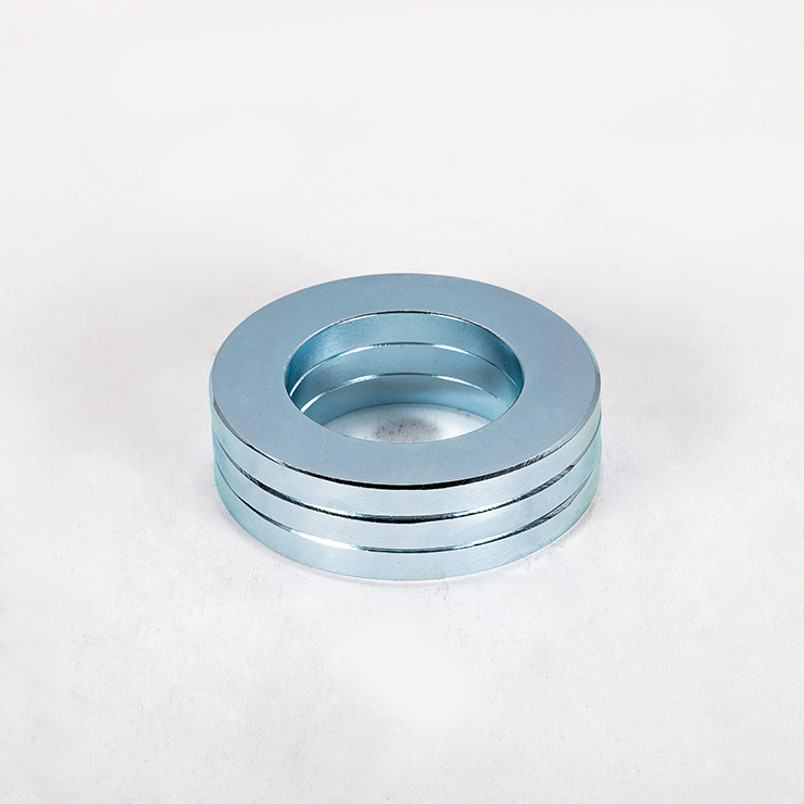 Big size door electro hollow round multipole neodymium ring magnet