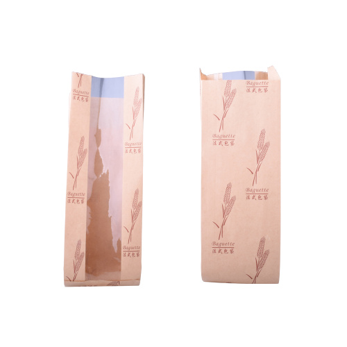 custom printed bakery paper bread bag