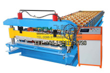 trapezoidal roofing sheet roll forming machine
