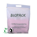 Impression de l&#39;éco-comptable compostable biodégradable PLA Plastic Shopping Flat Sac