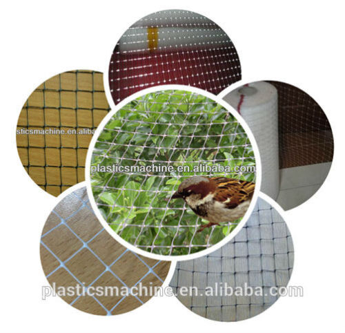 Plastic Bi-orientation Stretched Mesh,Bird Net Machine