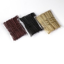 U-Shaped Bobby Pins 6cm Gold Hair Pins for Girls