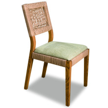 Wypoczynek drewniany stół i krzesło ogrodowe