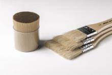 PBT crimped brush filament for paintbrush artist brush