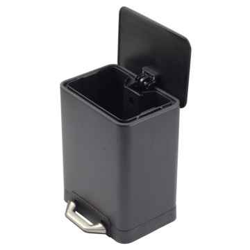 Black Pedal Bin withBucket for Home