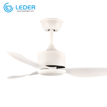 LEDER White Bedroom Ceiling Fans