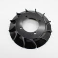 OEM CNC-Bearbeitung Propeller aus schwarz eloxiertem Aluminium