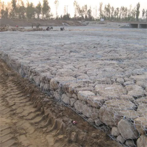 River Bank Protection zak Gabion PVC gecoate gabion