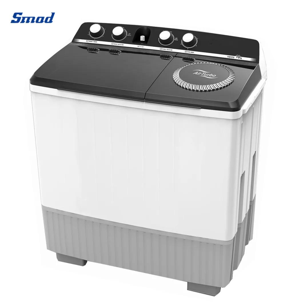 10kg Semi Automatic Twin Tub Clothes Washing Machine with Air Dry