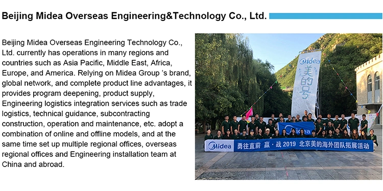 Midea Industrial Chiller Product Type Customized China Cooling Air Cooled Chiller Prices