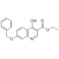 3-Chinolincarbonsäure, 4-Hydroxy-7- (phenylmethoxy) -, Ethylester CAS 17825-15-9