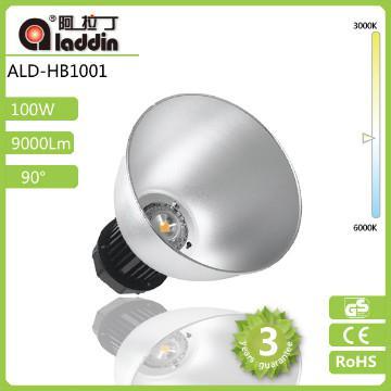 Potencia de 100W MeanWell LED luz bahía alta 230V 90°