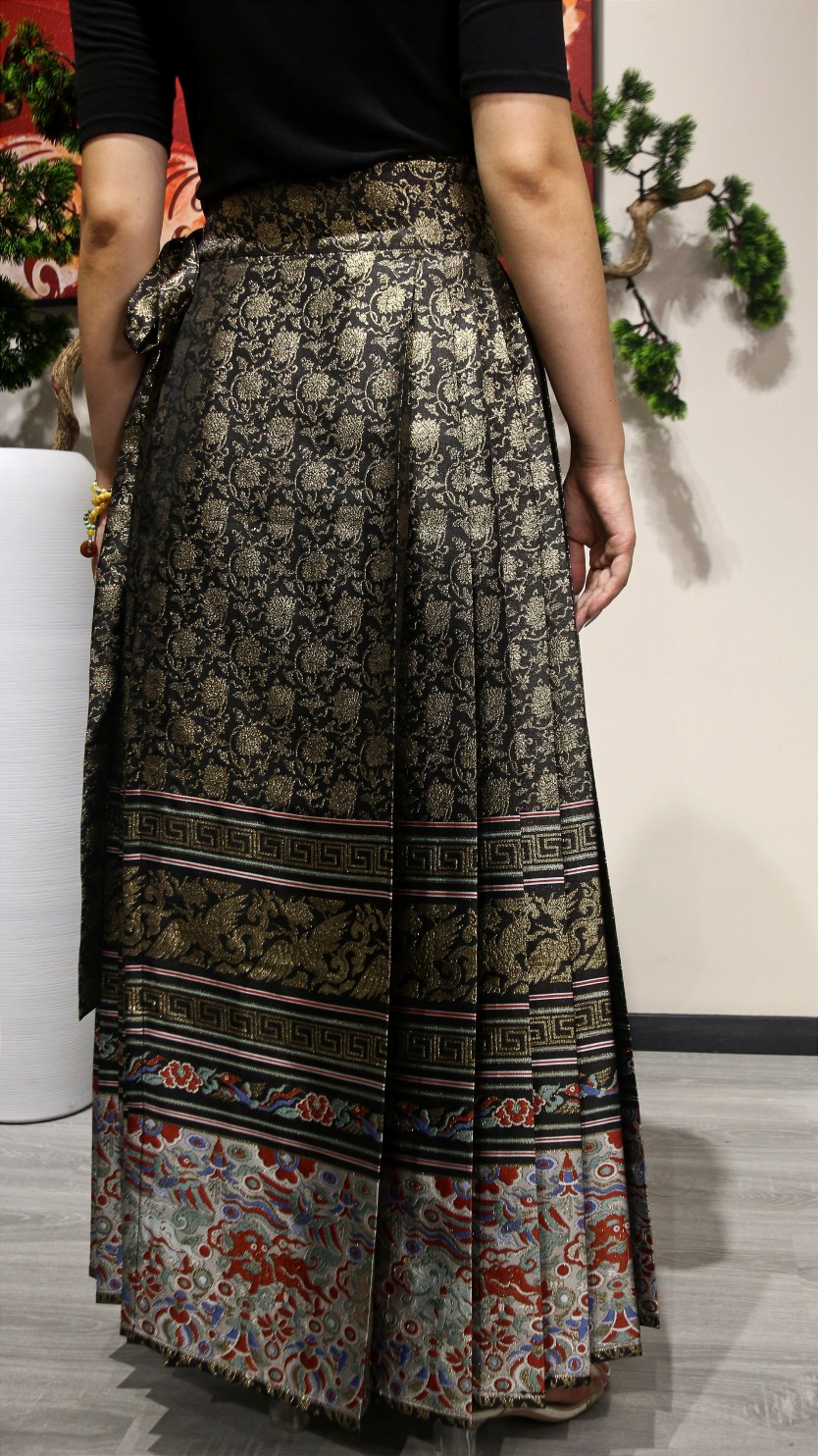 falda de caballo chino chinese horse skirt