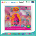 DREAMWORKS TROLLS colouring set