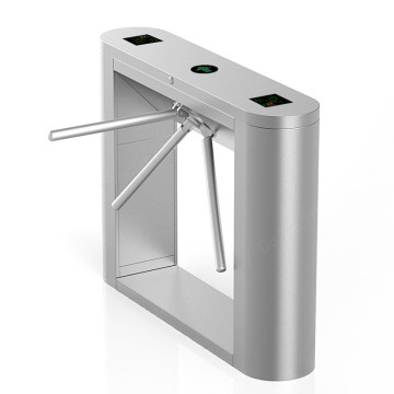 Fingerprint Vertical Dual Mechanism Tripod Turnstile System