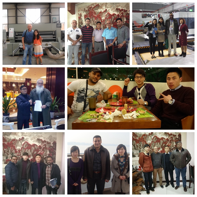 pizza box making machine for corrugated box