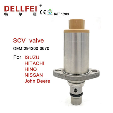 SCV Valve 294200-0670 For ISUZU HITACHI HINO NISSAN