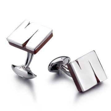 Factory Direct & Best Price Silver Cufflinks Make Custom Your Own Logo Cufflinks