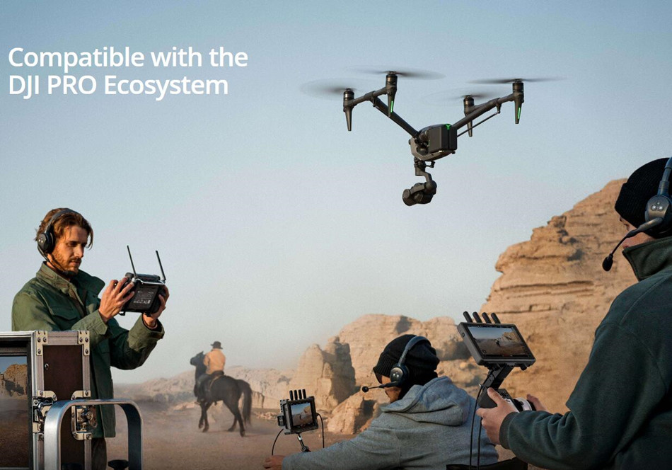 Cinema level Full-frame 8K DJI Inspire 3 drone with Night-Vision FPV Camera