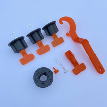 Tile steel needle screed