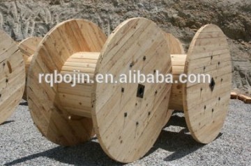 bojin fiber optic packaging wood cable wire winder cable spool