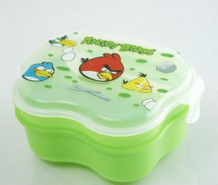 Cartoon plastic lunch box