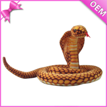 Likelife Plush Animal Plush Toy Printing Pattern Brown Likelife Plush Snake