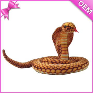 Likelife Plush Animal Plush Toy Printing Pattern Brown Likelife Plush Snake