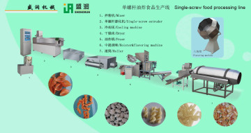 oil frying food machinery