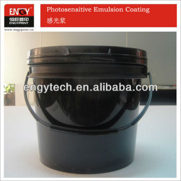 Photosensitive ink blue coating emulsion