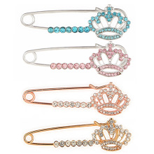 Crystal Crown Brooches and Hijab Pins: Etiquette and Accessories